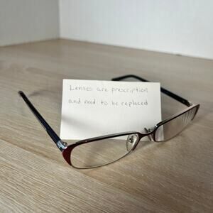 Prada VPR54O FAE-1O1 Eyeglasses Violet Dark Brown PARTS ONLY 54-16-135